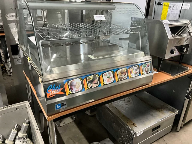 Tecfrigo chef 2 turbo koelvitrine - afbeelding 3 van  7