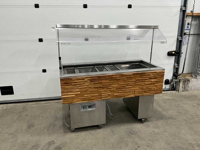 Tecfrigo isola 4m vt inox mobiel koelbuffet - afbeelding 1 van  9