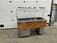 Tecfrigo isola 4m vt inox mobiel koelbuffet - afbeelding 1 van  9