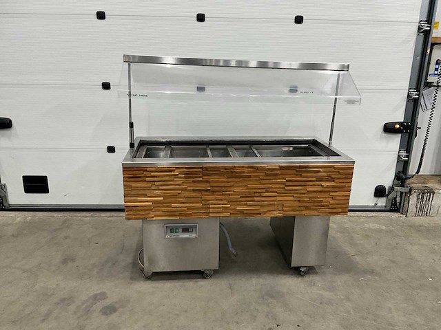 Tecfrigo isola 4m vt inox mobiel koelbuffet - afbeelding 2 van  9