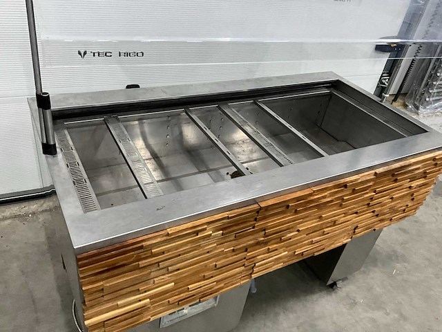 Tecfrigo isola 4m vt inox mobiel koelbuffet - afbeelding 3 van  9