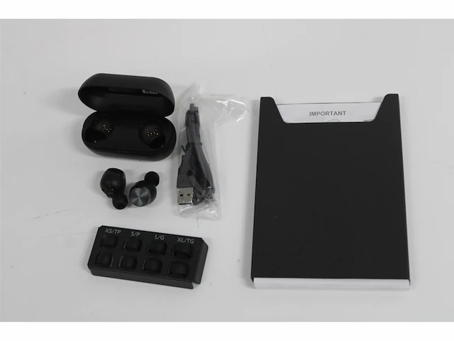 Technics eahaz70w headset inear bluetooth zwart - afbeelding 5 van  5