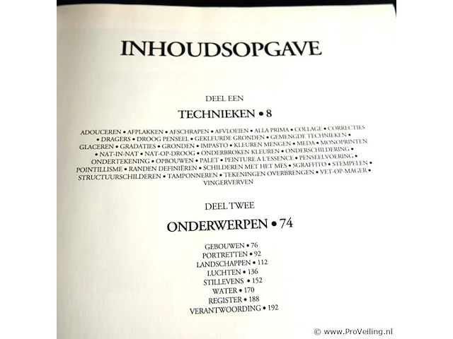 Technieken olieverf - afbeelding 3 van  5