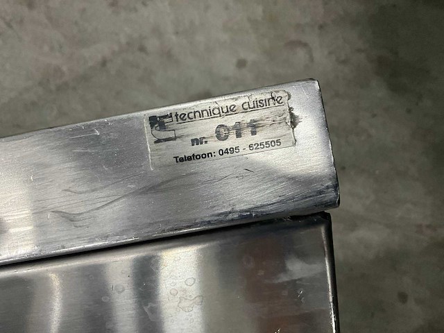 Technique cuisine - rvs handwasbak - afbeelding 8 van  8