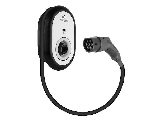 Technisat - technivolt 101 e- auto laadstation - 11 kw vast stekker type 2 - laadpaal - afbeelding 1 van  7