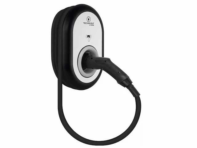 Technisat - technivolt 101 e- auto laadstation - 11 kw vast stekker type 2 - laadpaal - afbeelding 3 van  7