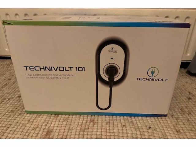 Technisat - technivolt 101 e- auto laadstation - 11 kw vast stekker type 2 - laadpaal - afbeelding 7 van  7
