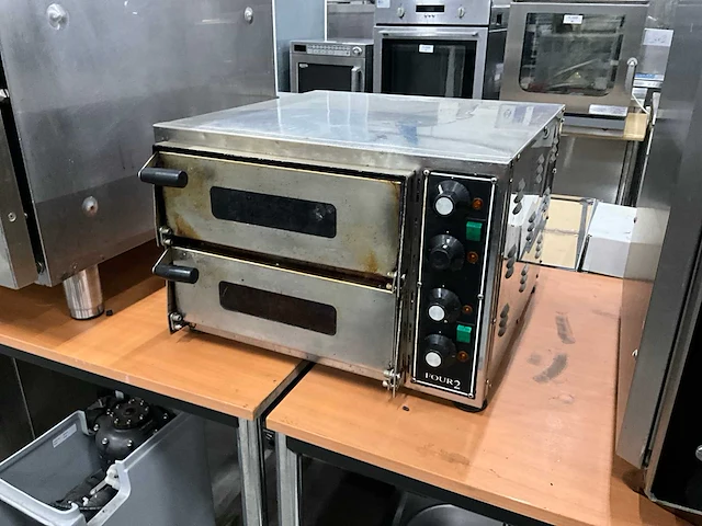 Techno ovens four 2 pizza-oven - afbeelding 1 van  7