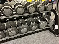 Technogym - dumbbell set 12kg t/m 30kg - afbeelding 3 van  3