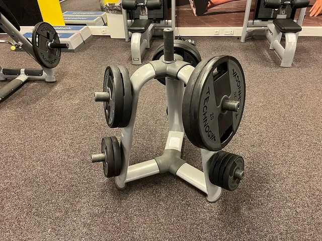 Technogym - plate rack inclusief schijven - afbeelding 1 van  4