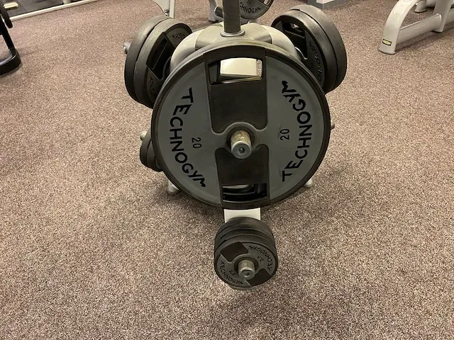 Technogym - plate rack inclusief schijven - afbeelding 2 van  4