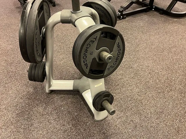 Technogym - plate rack inclusief schijven - afbeelding 3 van  4