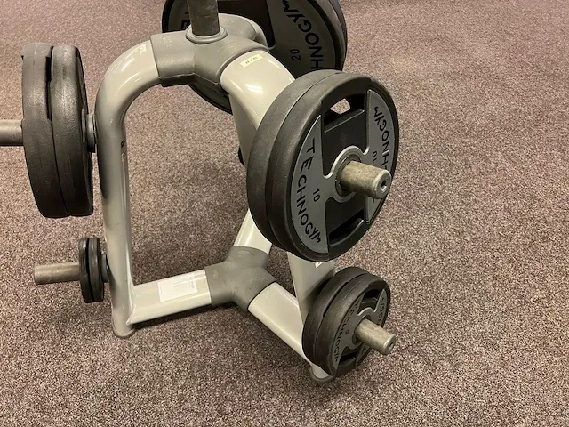 Technogym - plate rack inclusief schijven - afbeelding 4 van  4