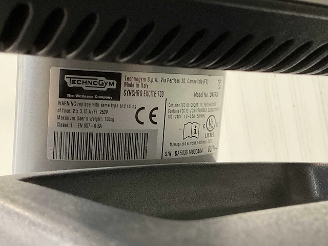 Technogym - synchro excite - 700 - crosstrainer - afbeelding 4 van  4