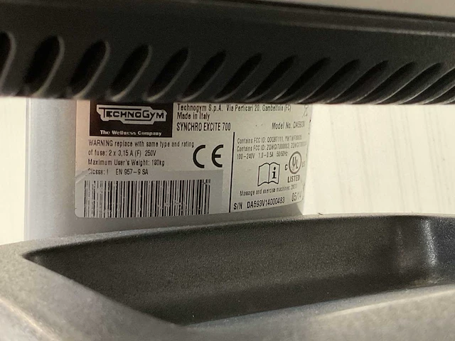 Technogym - synchro excite - 700 - crosstrainer - afbeelding 3 van  3