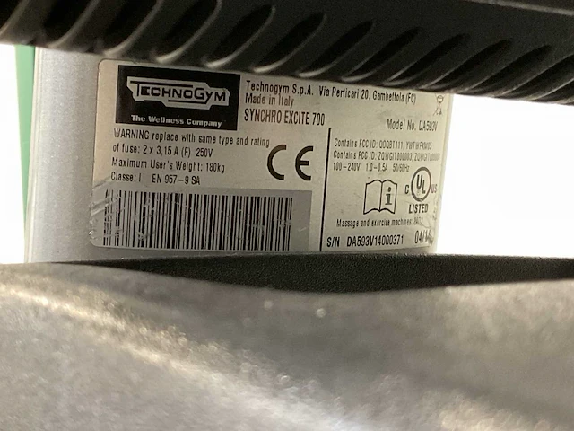 Technogym - synchro excite - 700 - crosstrainer - afbeelding 4 van  4