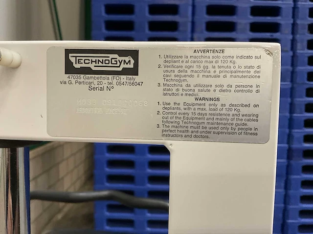 Technogym abdominal - afbeelding 5 van  5