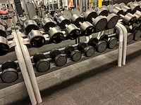 Technogym dumbbellset 4 tot 50kg - afbeelding 3 van  5