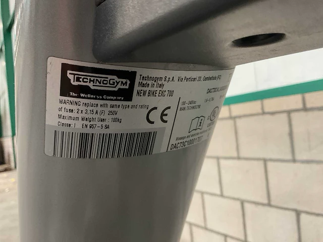 Technogym excite new bike 700 hometrainer - afbeelding 5 van  6