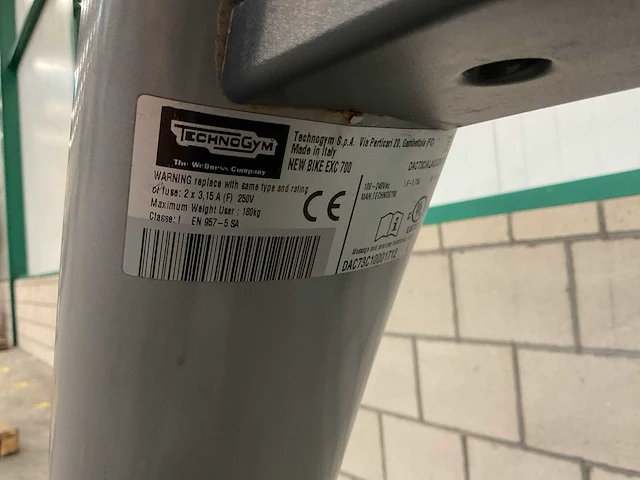 Technogym excite new bike 700 hometrainer - afbeelding 4 van  5