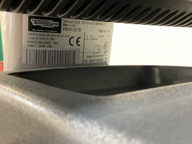 Technogym excite synchro 700 crosstrainer - afbeelding 6 van  6