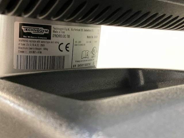 Technogym excite synchro 700 crosstrainer - afbeelding 6 van  7