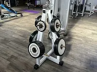 Technogym gewichten inclusief rek - afbeelding 1 van  10