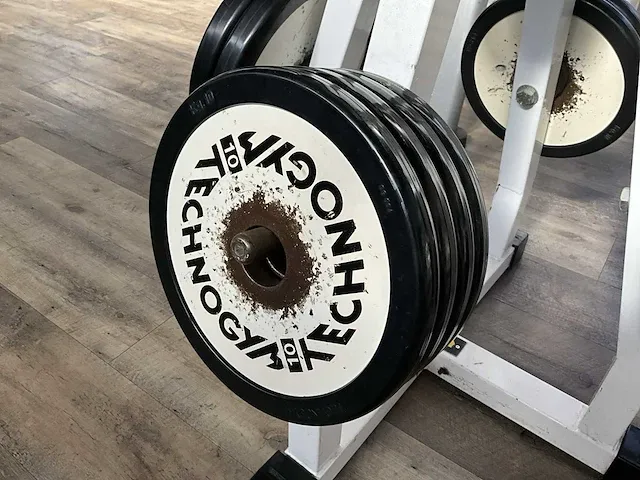 Technogym gewichten inclusief rek - afbeelding 3 van  10