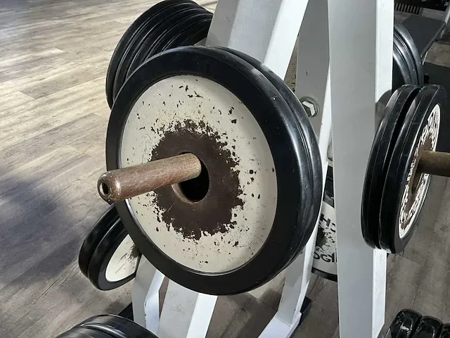 Technogym gewichten inclusief rek - afbeelding 10 van  10