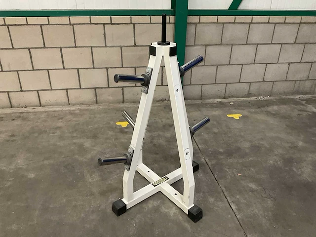 Technogym halterschijven rek - afbeelding 1 van  3