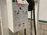 Technogym horizontale legg press - afbeelding 2 van  12