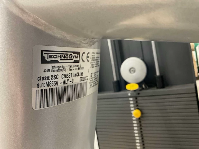 Technogym selection chest incline - afbeelding 8 van  8