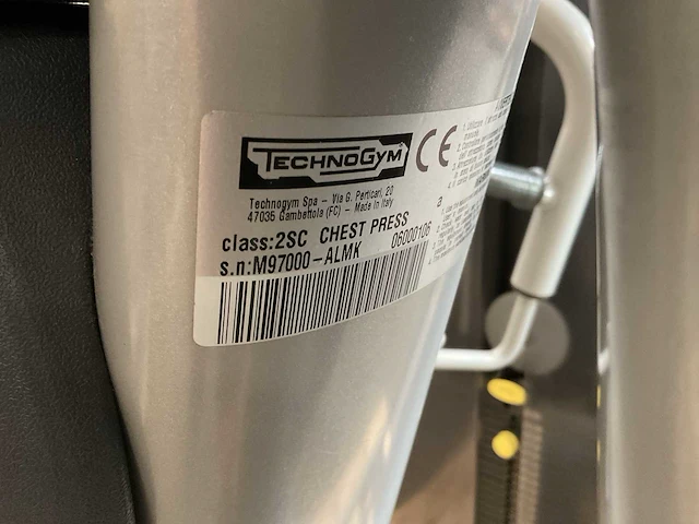 Technogym selection chest press - afbeelding 7 van  7