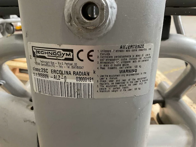 Technogym selection ercolina radian krachtstation - afbeelding 5 van  15