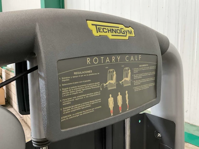 Technogym selection rotary calf - afbeelding 2 van  6