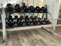 Technogymn halterrek met halters - afbeelding 2 van  3