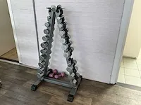 Technogymn halterrek met halters - afbeelding 5 van  5