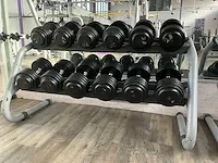 Technogymn halterrek met halters - afbeelding 2 van  3