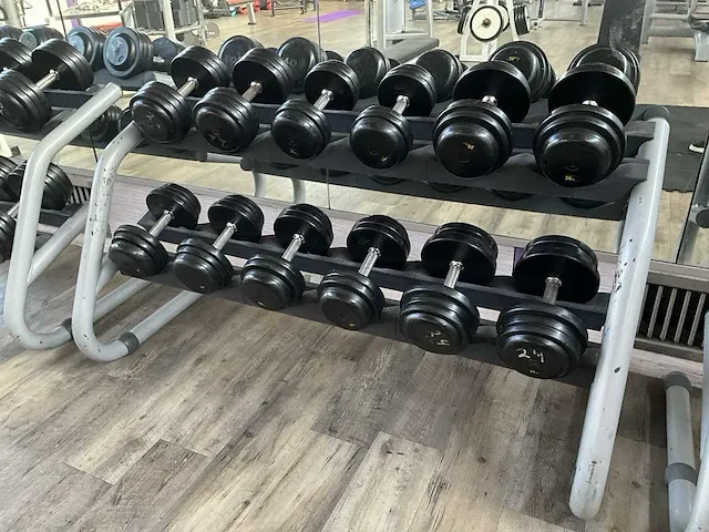 Technogymn halterrek met halters - afbeelding 3 van  3