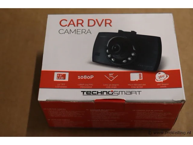 Technosmart dashcam met digitale videorecorder - afbeelding 1 van  4