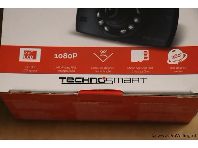 Technosmart dashcam met digitale videorecorder - afbeelding 3 van  4