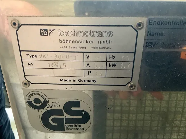Technotrans - wk 3000 l - waterkoelinstallatie - afbeelding 8 van  8
