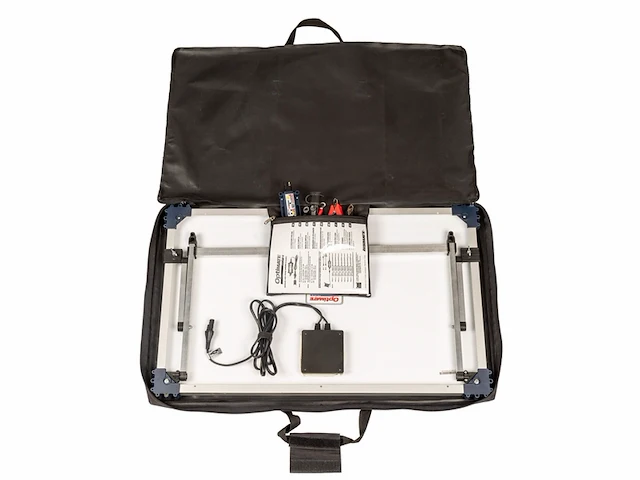Tecmate optimate solar duo 40w travel kit tm522d4tk 6stappen 12v / 12.8v 3.33a gesloten solar accu besparende lader & druppellader - afbeelding 3 van  5