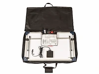 Tecmate optimate solar duo 40w travel kit tm522d4tk 6stappen 12v / 12.8v 3.33a gesloten solar accu besparende lader & druppellader - afbeelding 3 van  5
