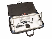 Tecmate optimate solar duo 40w travel kit tm522d4tk 6stappen 12v / 12.8v 3.33a gesloten solar accu besparende lader & druppellader - afbeelding 4 van  5