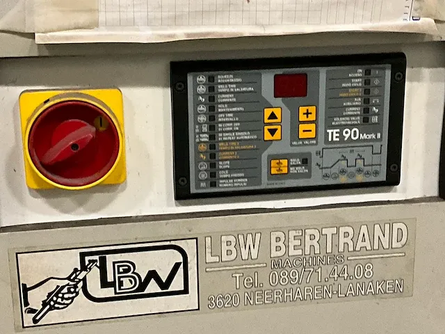 Tecna te90 markii puntlasmachine - afbeelding 8 van  10