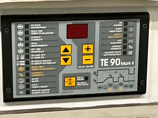 Tecna te90 markii puntlasmachine - afbeelding 9 van  10