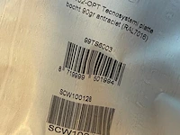 Tecnosystemi cp102-opt bocht 90gr antraciet excl. magazijnbak - afbeelding 4 van  4