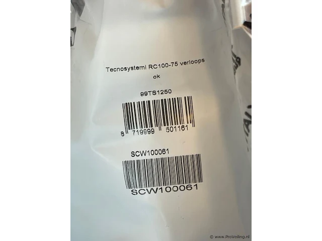 Tecnosystemi rc100-75 verloops - afbeelding 3 van  3