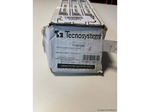 Tecnosystemi staffa bracket classic tsmc 210 evo muursteun - afbeelding 2 van  2